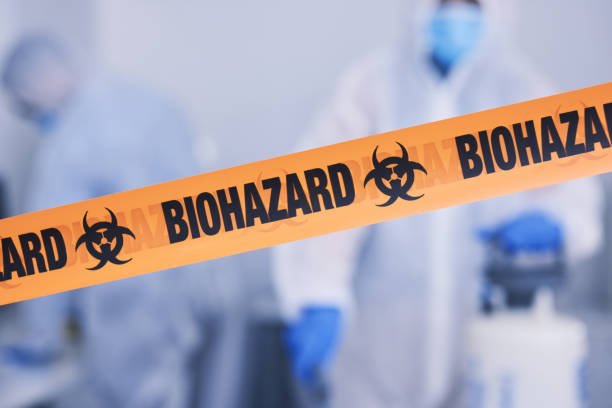 Professional Biohazard technician working in Blanco, TX